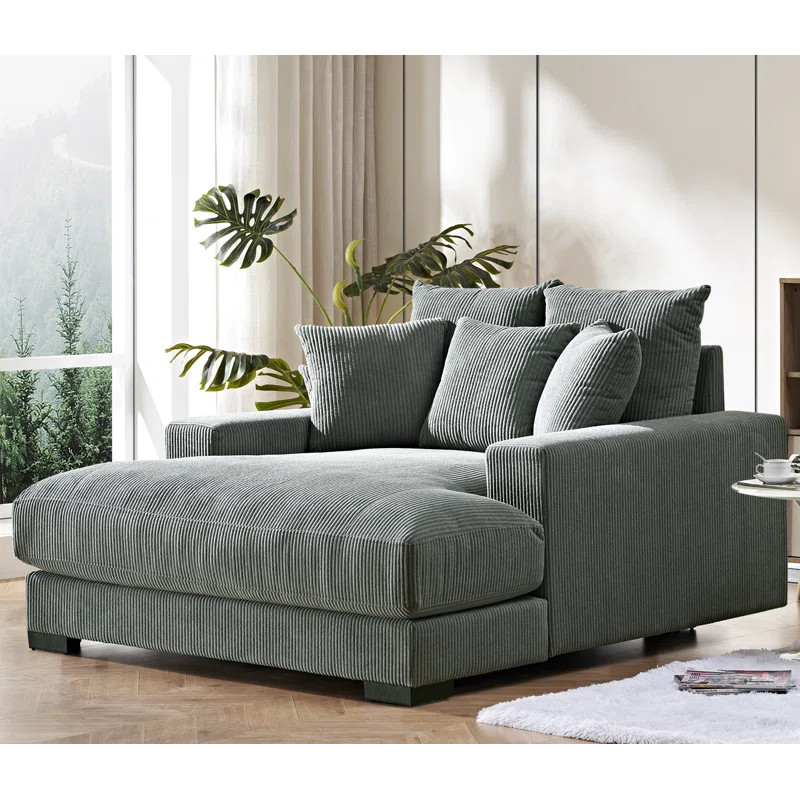Glendolyn Upholstered Chaise Lounge | Wayfair North America