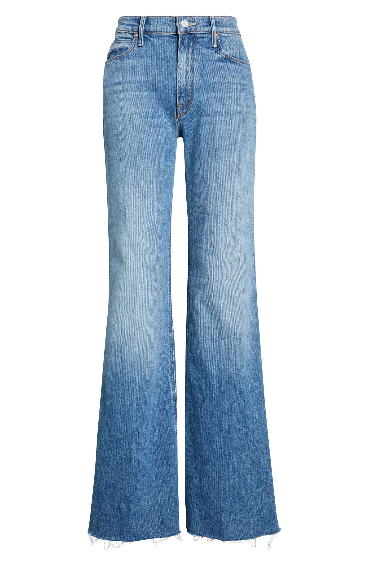 MOTHER The Doozy Fray Hem Flare Jeans | Nordstrom | Nordstrom