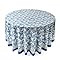 CPC Round Tablecloth- Cotton Indian Block Print Tablecloth -Handmade Printed Washable Cotton Tabl... | Amazon (US)