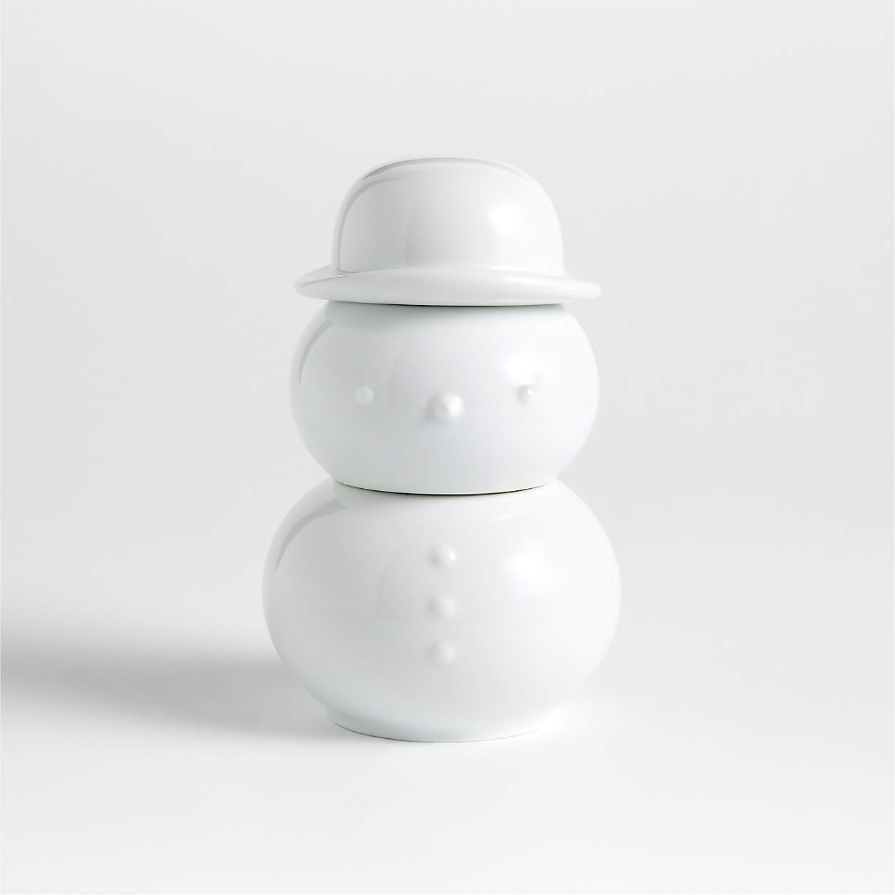 Snowman Stacking Pinch Bowls + Reviews | Crate & Barrel | Crate & Barrel