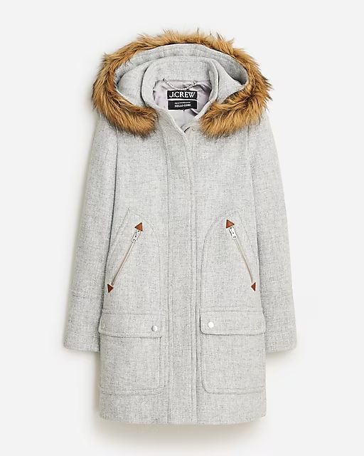 New chateau parka in Italian stadium-cloth | J.Crew US