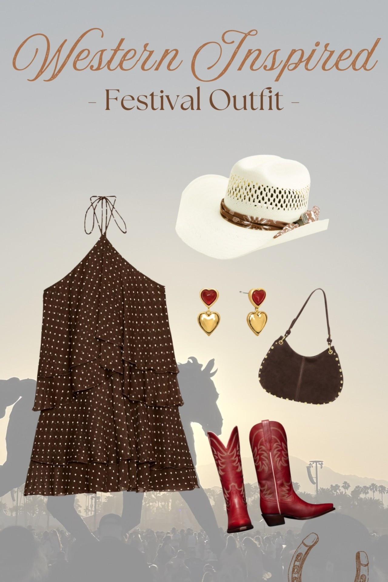 I hear polka dots are trending this spring 🤠🥀 #stagecoachoutfits2026 #countryconcertoutfit #westernfashion #stagecoachinspo #stagecoachoutfits @Boot-Barn @Tecovas 

#LTKootd #LTKFestival