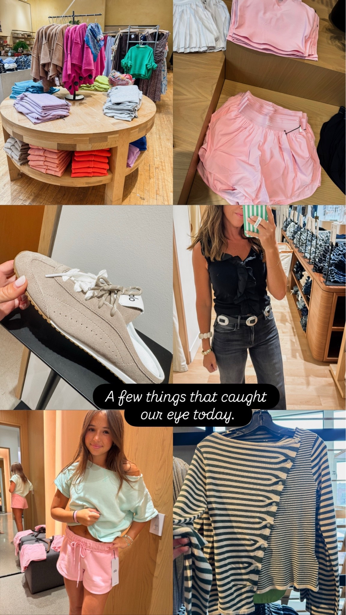 Back to school shopping.  And looking at new arrivals. 
The best cashmere sweaters in fun new colors!! XS. 
New colorway in my favorite athletic shorts. Drew loves the skort & sweatshorts. 
Belts are big! Stay tuned for a code…

#LTKgrwm #LTKmomlife #LTKSeasonal