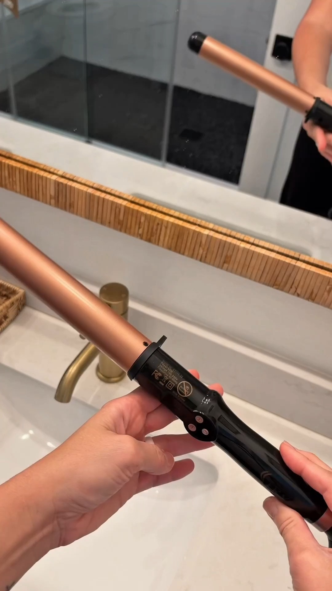 My go-to curling iron to create my beach waves in my hair!