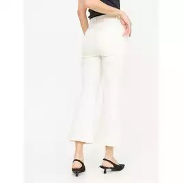 Buy Ecru Denim Cropped Kick Flare Jeans  16 | Jeans | Tu | Tu Clothing