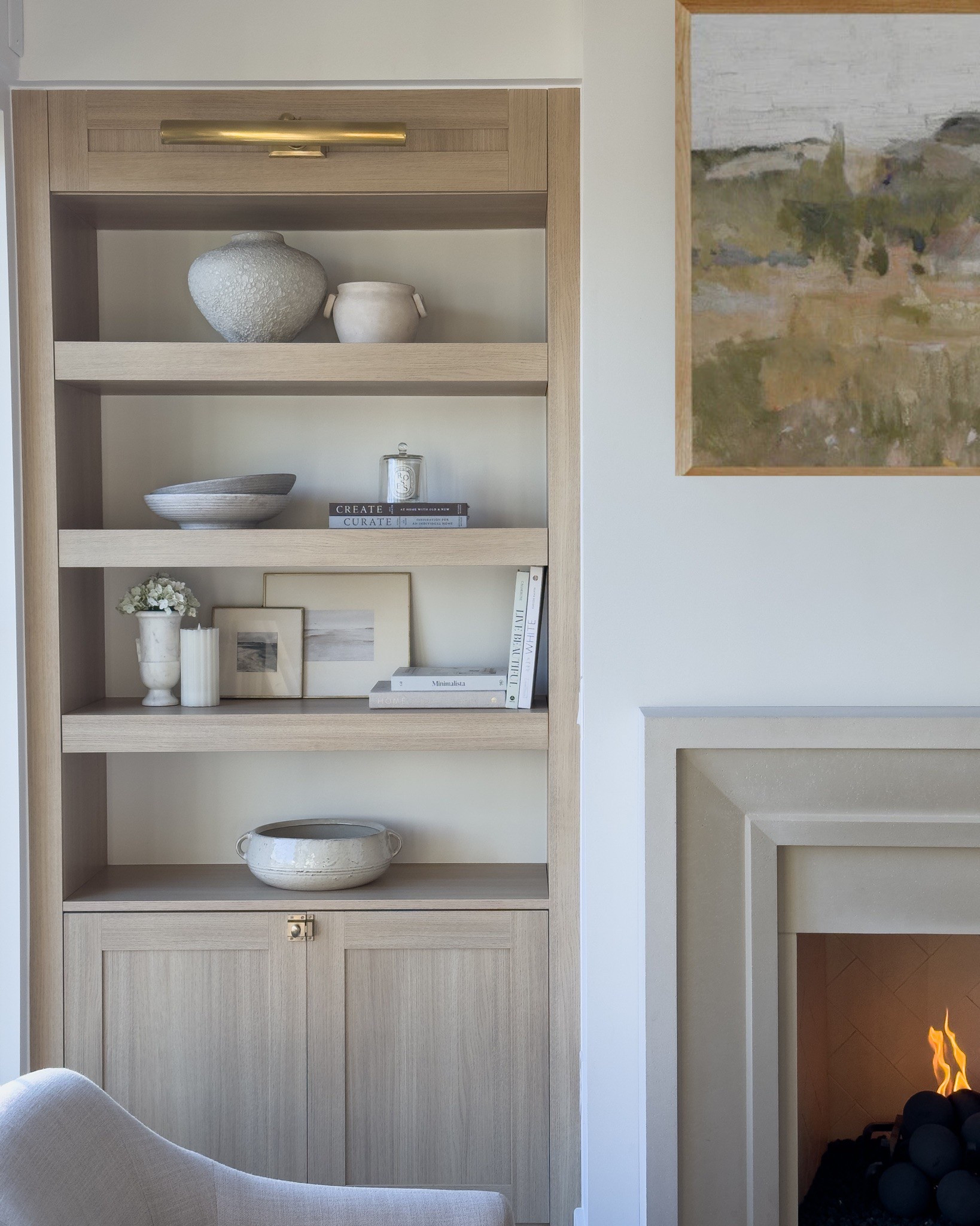 Built-ins done right — neutral tones, organic textures, and just the right amount of cozy! It’s giving curated calm!!

#LTKSeasonal #LTKStyleTip #LTKHome