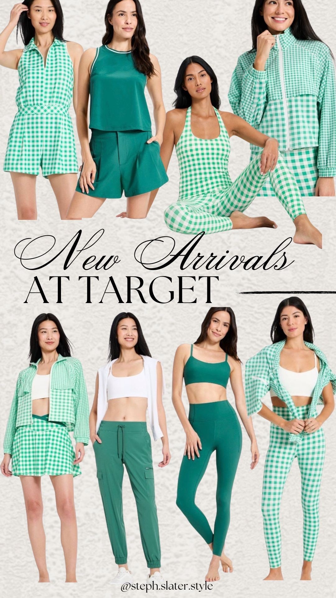 Green and gingham activewear from Target 💚

#LTKfitnessgoals #LTKActive