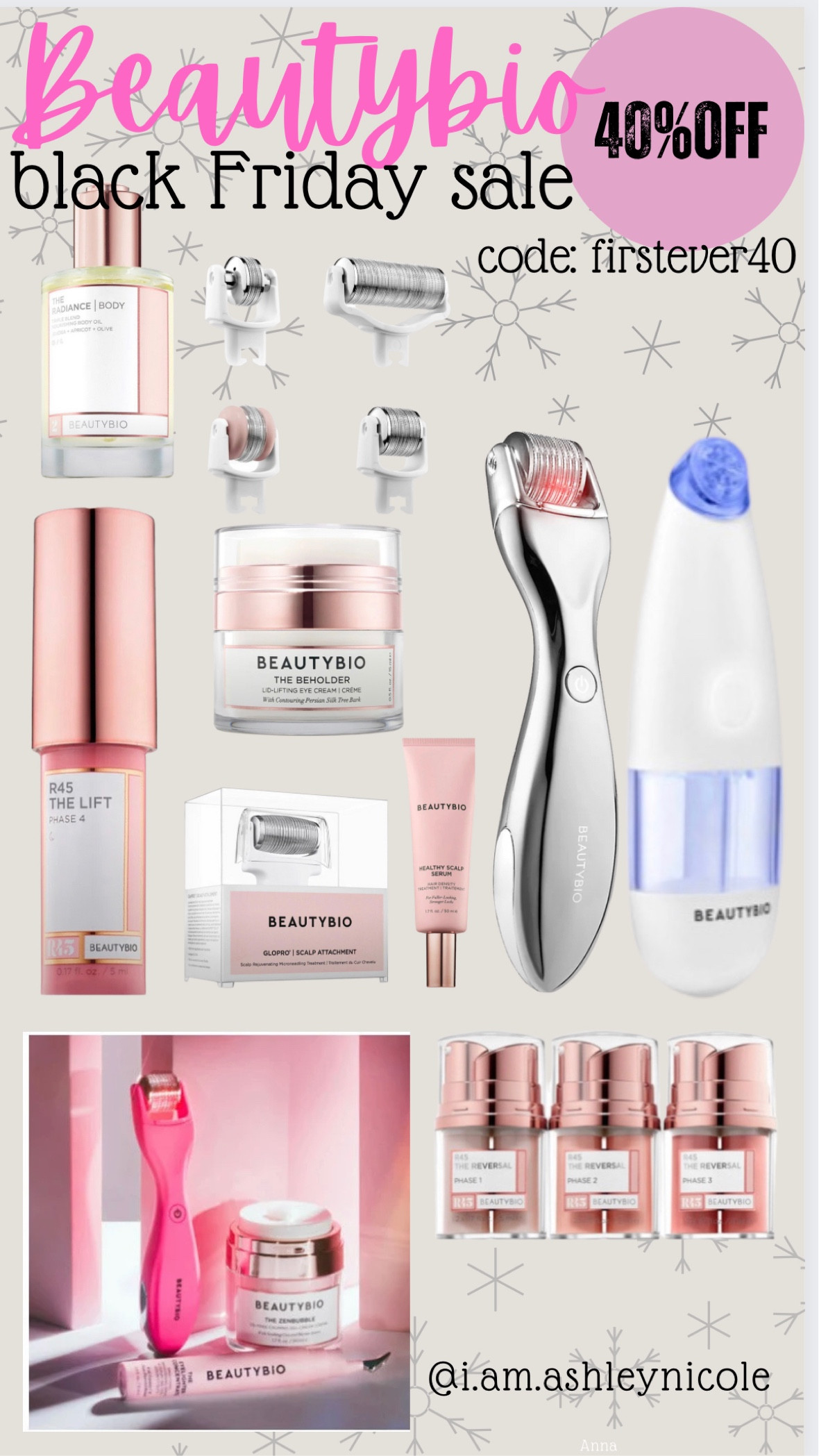 Black Friday sale, beautybio sale, microneedle tool, hydra facial tool, beauty gift guide, gift guide for her, stocking stuffer for her 

#LTKHoliday #LTKCyberWeek #LTKGiftGuide