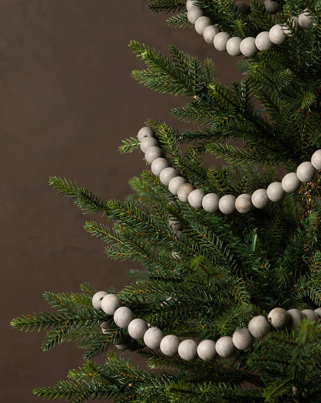Gray Wooden Beaded Garland | McGee & Co.
