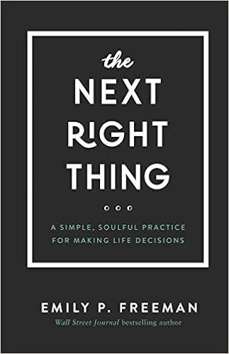 The Next Right Thing: A Simple, Soulful Practice for Making Life Decisions



Hardcover – April... | Amazon (US)