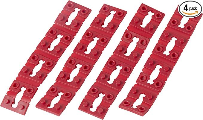 Gardner Bender GSP-04 Electrical Switch and Receptical Spacers, 4 Piece Pack, Red | Amazon (US)