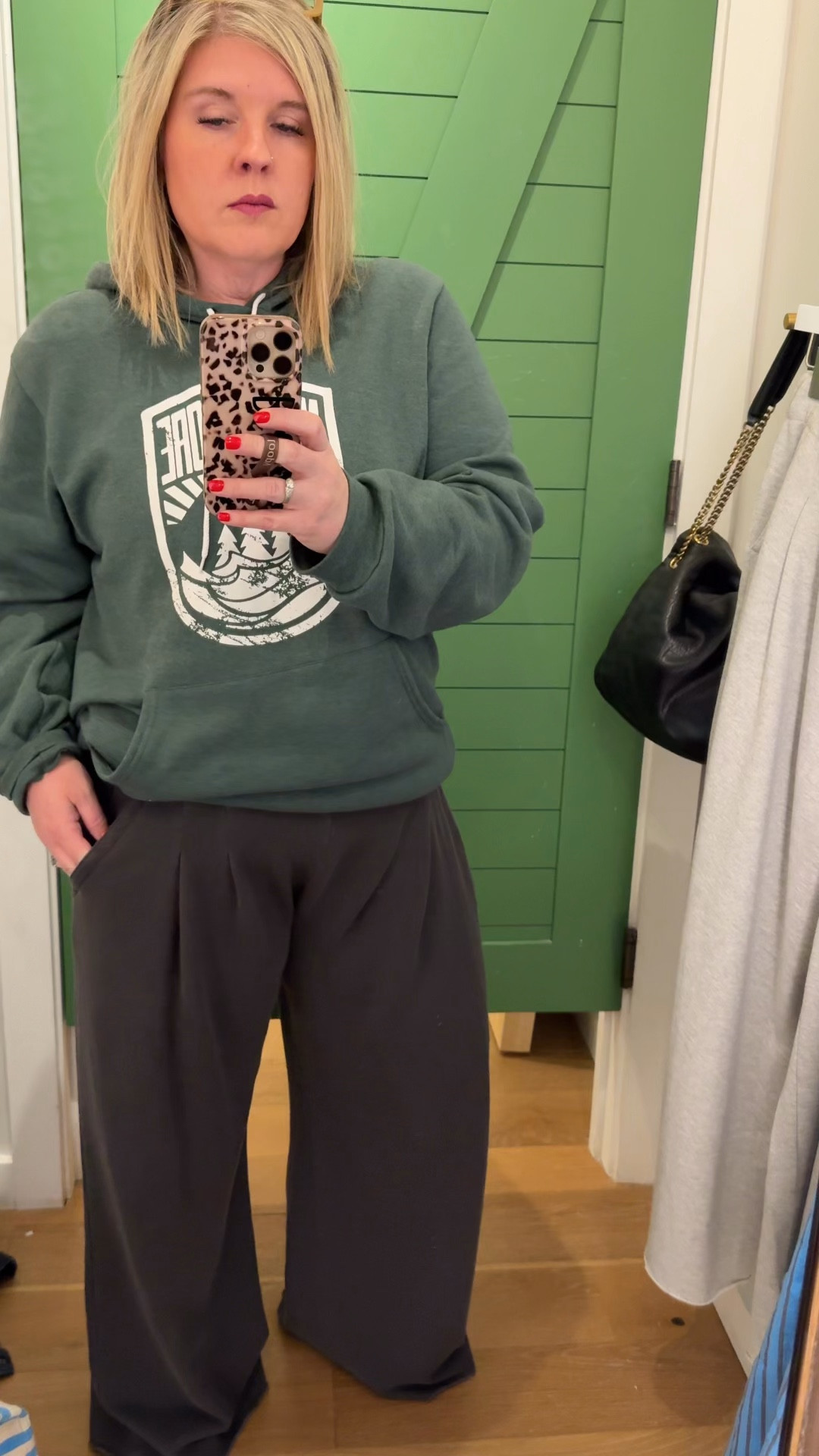 Some cute Aerie finds that are all on sale. I LOVE these trouser sweatpants. Oh my gosh. They’re so comfy and cute. The striped sweatshirt is the perfect weight and it comes in so many different colors and patterns. I love the option at the end. The back is so cute!! I sized down two sizes in everything  

#LTKMidsize #LTKSaleAlert #LTKActive