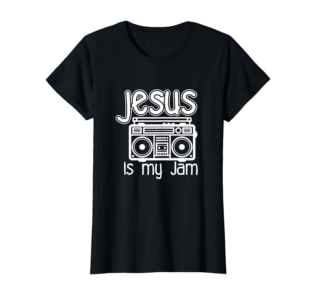 Christian Music Outfit for Men Women Kids Jesus is my Jam T-Shirt | Amazon (US)