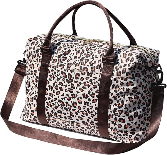 ESVAN Travel Tote Duffel Gym Bag,Weekender Overnight Carry-on Tote Crossbody Bag with Wet Pocket ... | Amazon (US)