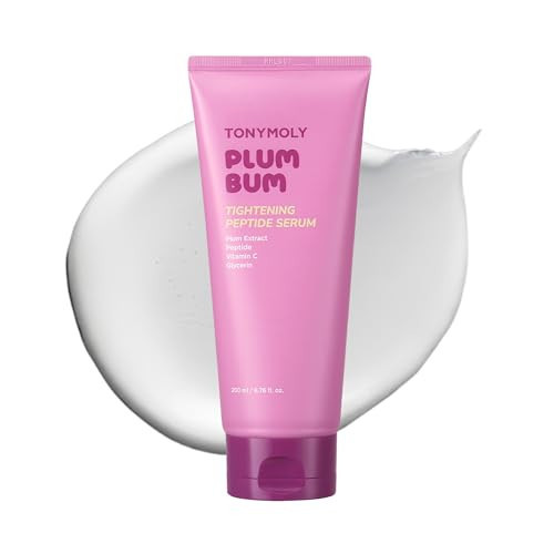 TONYMOLY Plum Bum Korean Body Serum - Tightening Plum Extract Formula | Copper Tripeptide-1 works alongside Plum Extract and Vitamin C to firm, tighten, and hydrate skin from the neck down | Amazon (US)
