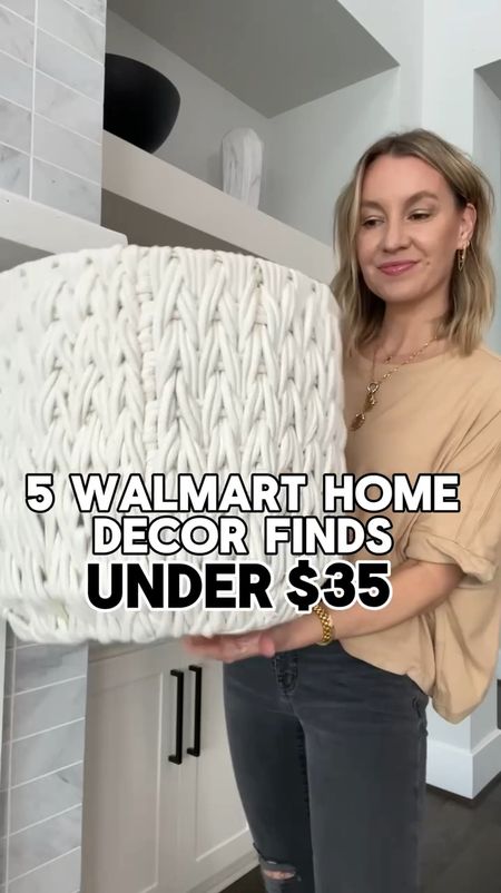 Cb2 lookalike woven baskets from Walmart! These are still in stock in 3 colors! 

#LTKxWalmart #LTKFindsUnder50 #LTKHome