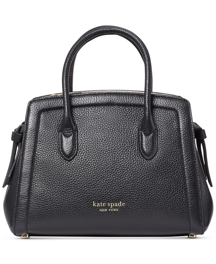 kate spade new york Knott Leather Satchel & Reviews - Handbags & Accessories - Macy's | Macys (US)