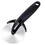 WeTest Stainless Steel Pizza Cutter Wheel with Blade Cover, Ideal for Pizza, Pies, Waffles and Dough | Amazon (US)