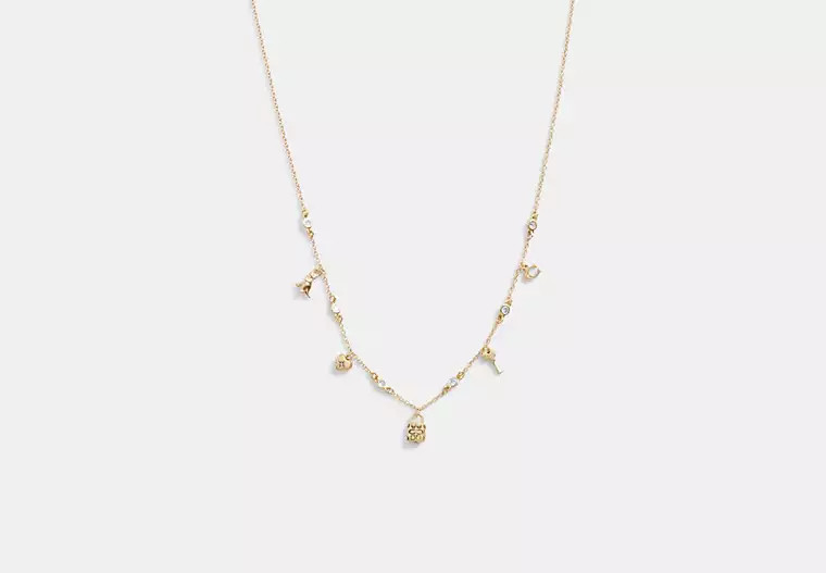 Mini Iconic Charm Necklace | Coach (US)