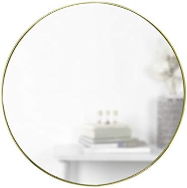 Amazon.com: Umbra Hub Rubber Frame, Wall Mirror for Entryways, Bathrooms, Living Rooms and More, ... | Amazon (US)