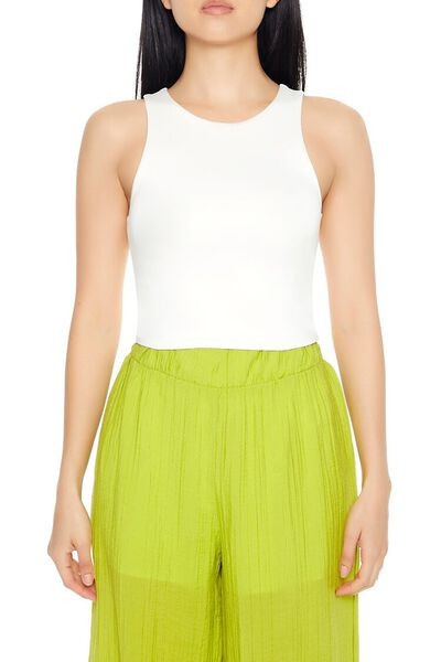 Contour Sculpt Cropped Tank Top | Forever 21