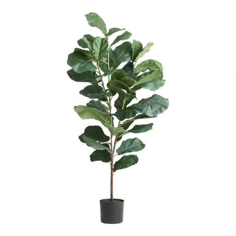 Faux Fiddle Leaf Fig Tree 60 Inch | World Market