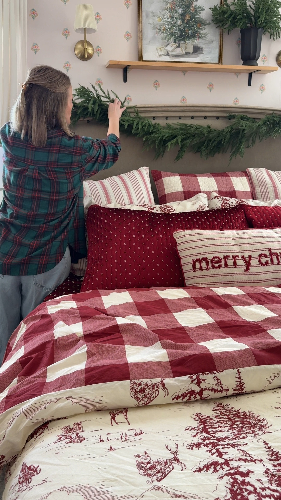 Christmas Bedding is one of my favorite ways to make our home feel festive & cozy! I mix and matched this look from a few different collections & I love how it turned out. High quality, beautiful, & affordable! I’ve linked it all here with a few of my other favorites. They also have comforters & quilts available in most patterns. Follow on IG for more Christmas content! 

Christmas bedroom | Decorate with me | Duvet cover | Velvet quilt | Bedding set | holiday bedding | Holiday decor | home decor | Cozy living | Mater bedroom 

#LTKHoliday #LTKSeasonal #LTKHome