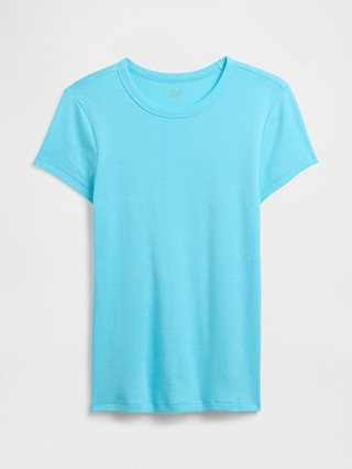 Modern Ribbed Crewneck T-Shirt | Gap Factory