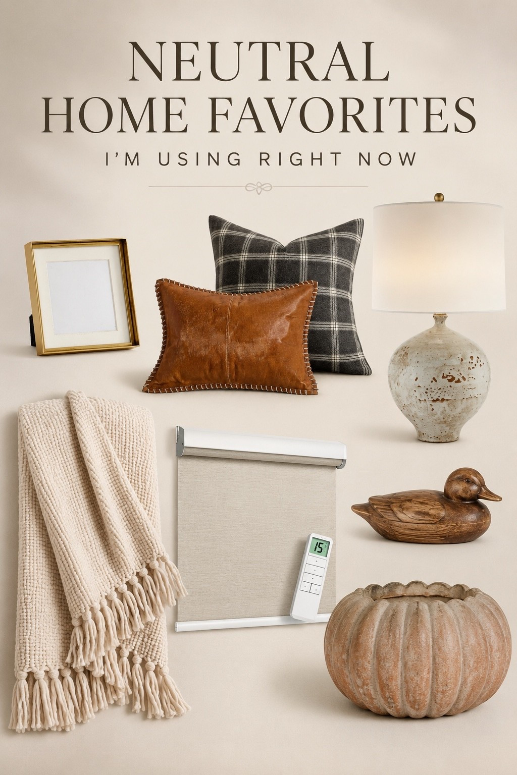 Neutral Home Favorites I’m Using Right Now

These are the pieces making our home feel warm, layered, and ready for the season ahead. Timeless neutrals, cozy textures, and everyday favorites that work year-round.

#LTKHome #LTKSaleAlert #LTKSeasonal