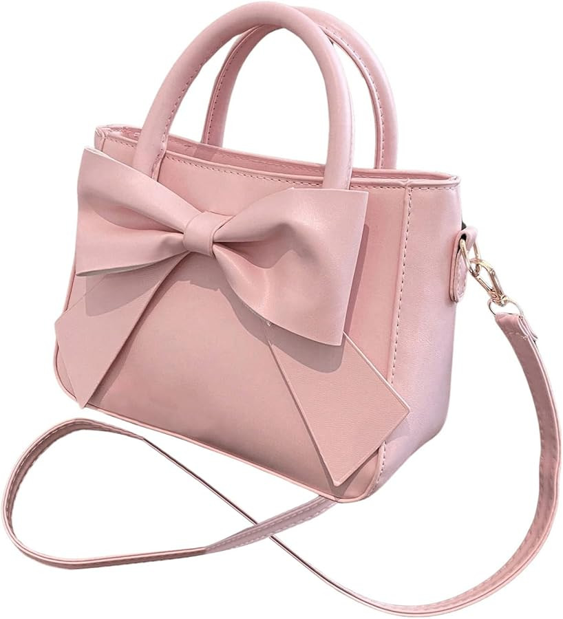 GORGLITTER Women's Bow Bag Top Handle Shoulder Crossbody Bag | Amazon (US)