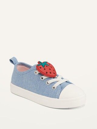 Chambray Sneakers for Toddler Girls | Old Navy (US)