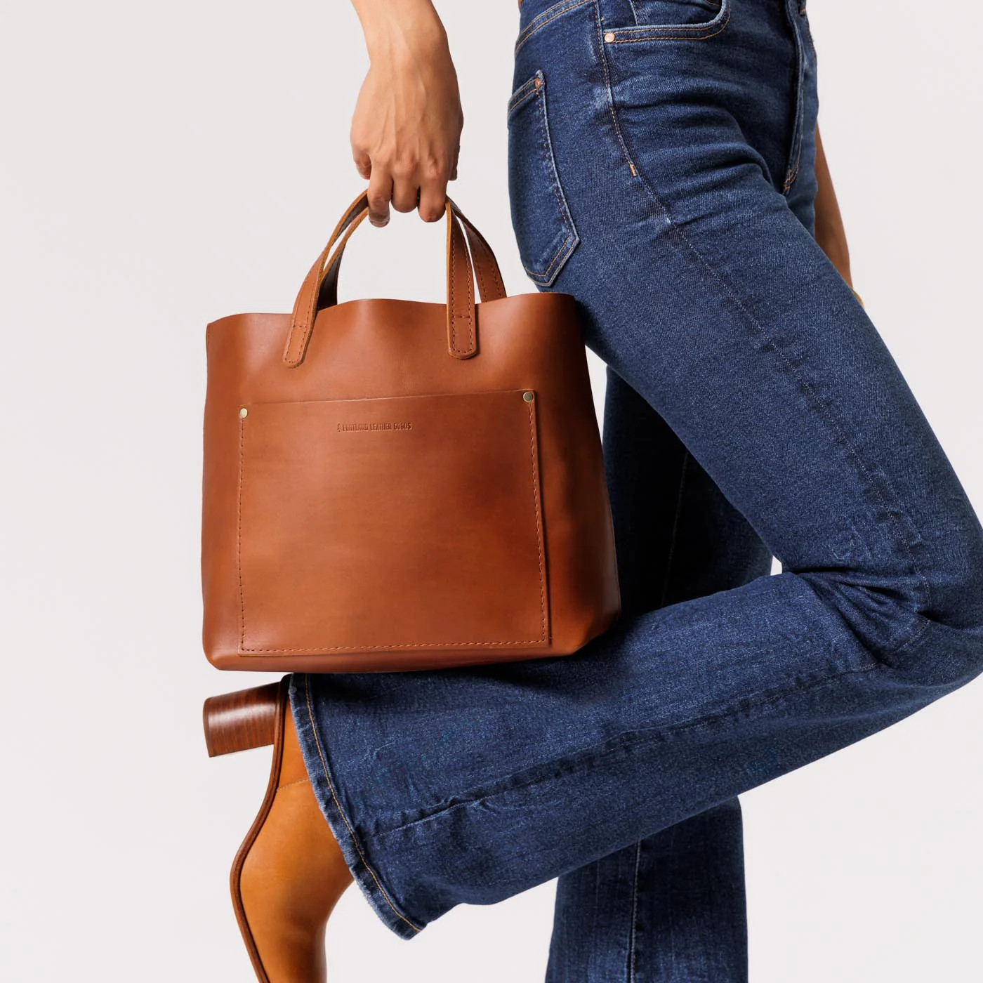 Medium Crossbody Tote | Portland Leather Goods | Portland Leather Goods (US)