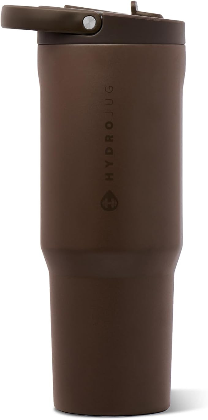 HydroJug Sport 40 oz Insulated Stainless Steel Water Bottle, Chestnut | Amazon (US)