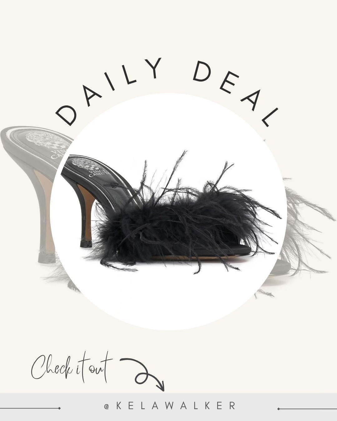 Run, don’t walk. These fabulous heels are under $50.

The feather trim takes a classic black mule from simple to statement-making. They can go from day to night, add flair to an otherwise basic fit, or bring a little sex appeal to even the simplest LBD. At this price, this is exactly the kind of wardrobe add-on you cash out on immediately.

Style tip: use them as the unexpected finish. Think jeans + a blazer by day, then a slip dress or mini at night without changing the shoe.
Shop them before the sale disappears.

#LTKSaleAlert #LTKWedding #LTKootd