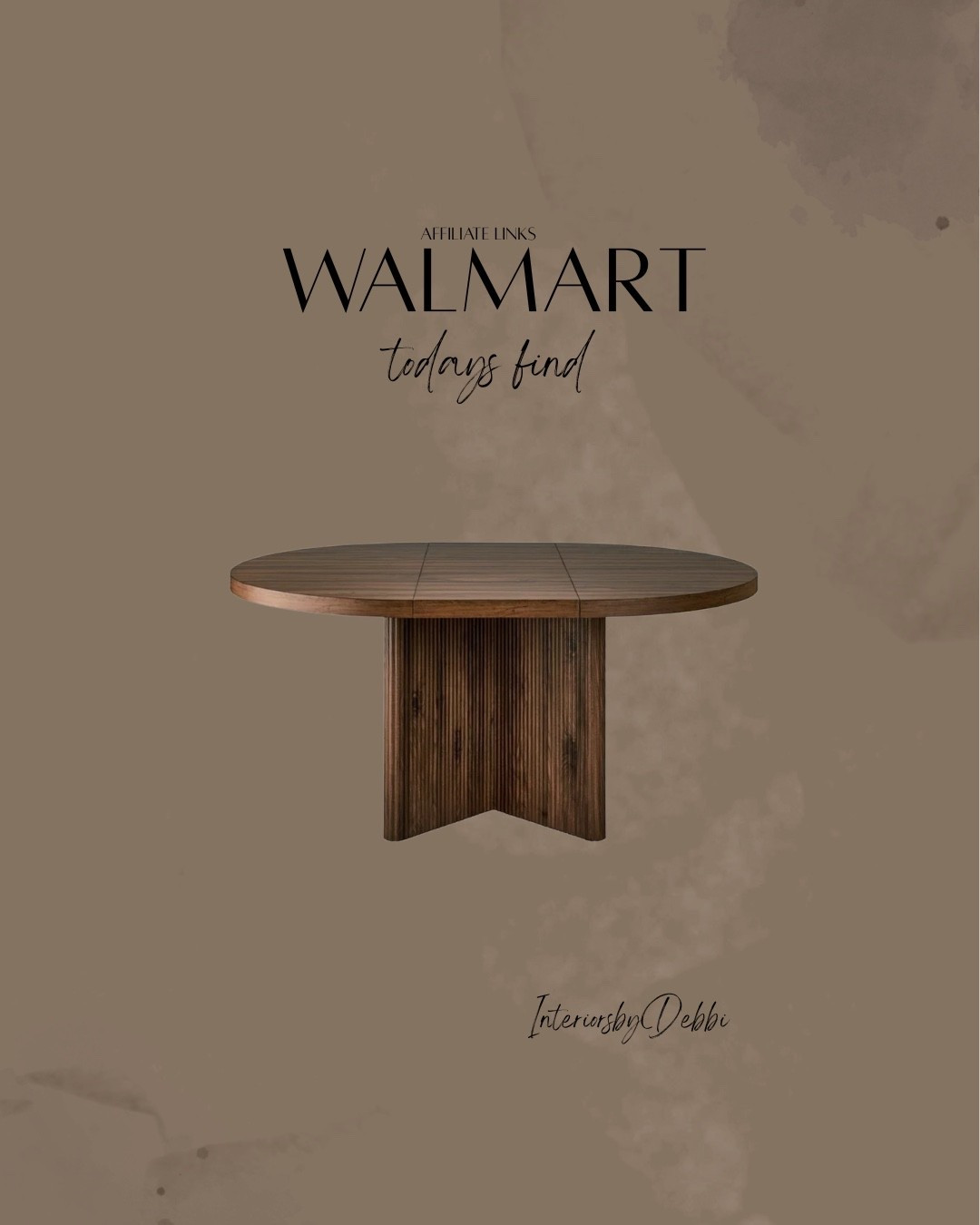 Walmart Find
Dining table, transitional home, modern decor, amazon find, amazon home, target home decor, mcgee and co, studio mcgee, amazon must have, pottery. barn, Walmart finds, affordable decor, home styling, budget friendly, accessories, neutral decor, home finds, buy new arrival, coming soon, sale alert, high end look for less, Amazon favorites, Target finds, cozy, modern, earthy, transitional, luxe, romantic, home decor, budget friendly decor #walmart

#LTKSeasonal #LTKHome