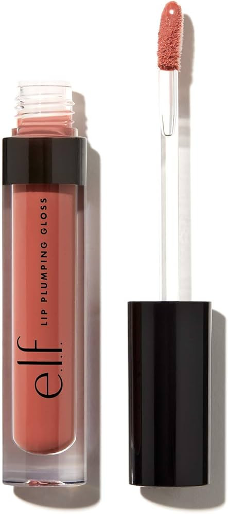 e.l.f. Lip Plumping Gloss, Mocha Twist, 0.09 Oz | Amazon (US)