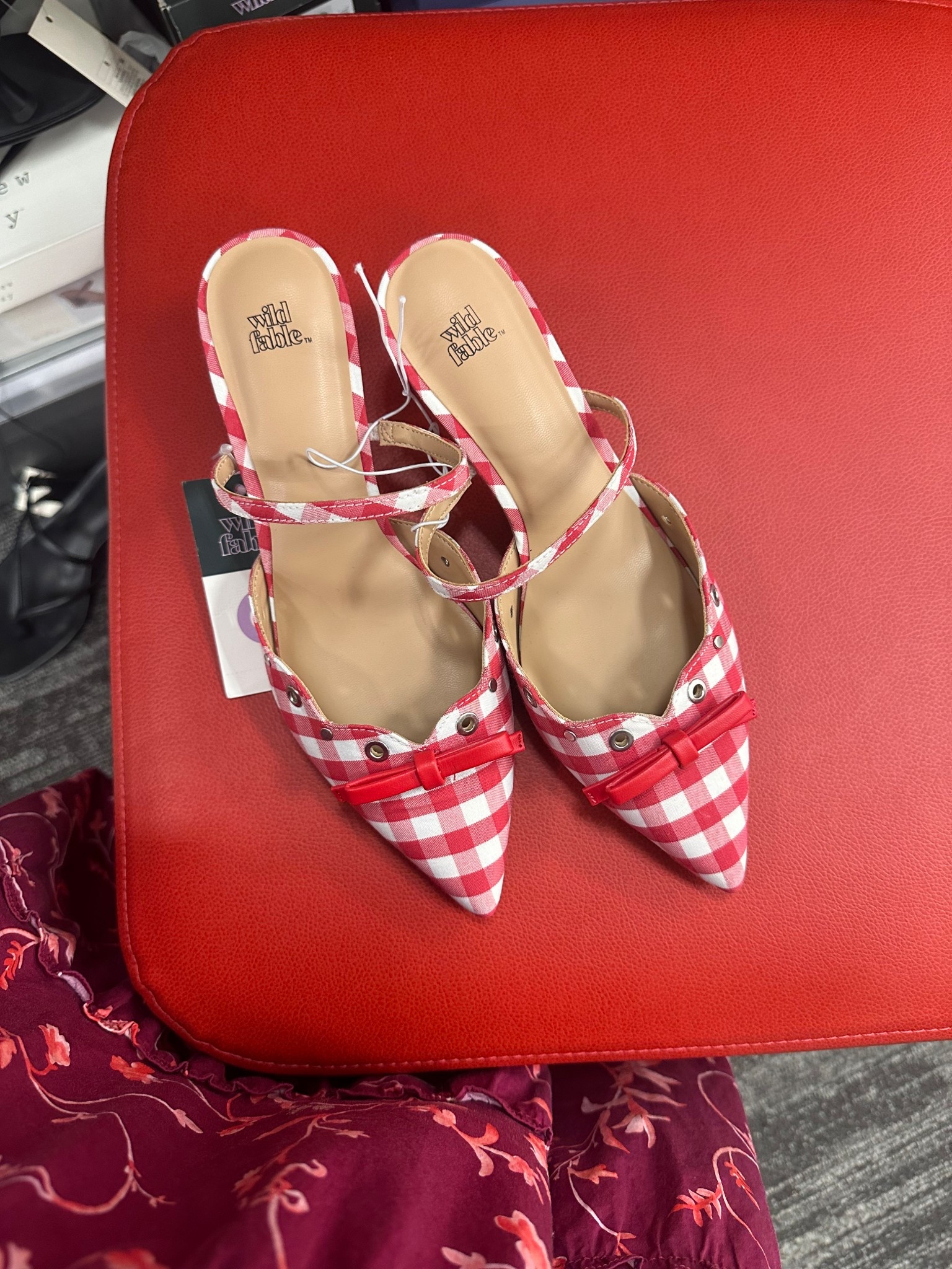 Kitten heels | gingham shoes | Mary Jane’s | summer shoes | gingham | mules 

#LTKFindsUnder50 #LTKShoeCrush #LTKParties