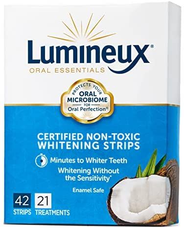 Lumineux Teeth Whitening Strips 21 Treatments - Enamel Safe for Whiter Teeth - Whitening Without ... | Amazon (US)