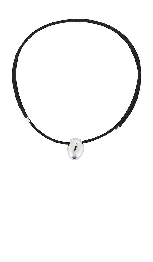 Cendre Jean Necklace in Metallic Silver. | Revolve Clothing (Global)