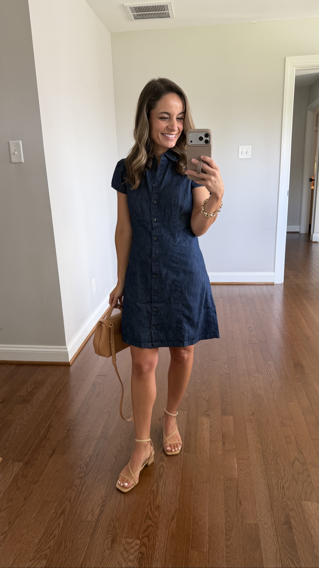 Three petite-friendly denim dresses in different styles and fits! 

Empire waist dress: petite xs

#LTKPetite