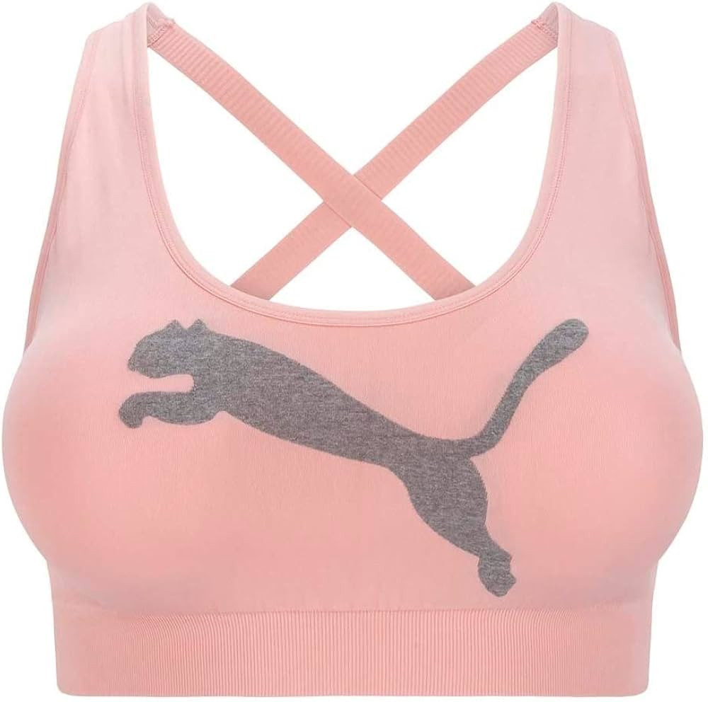 PUMA Women's Seamless Sports Bra | Amazon (US)
