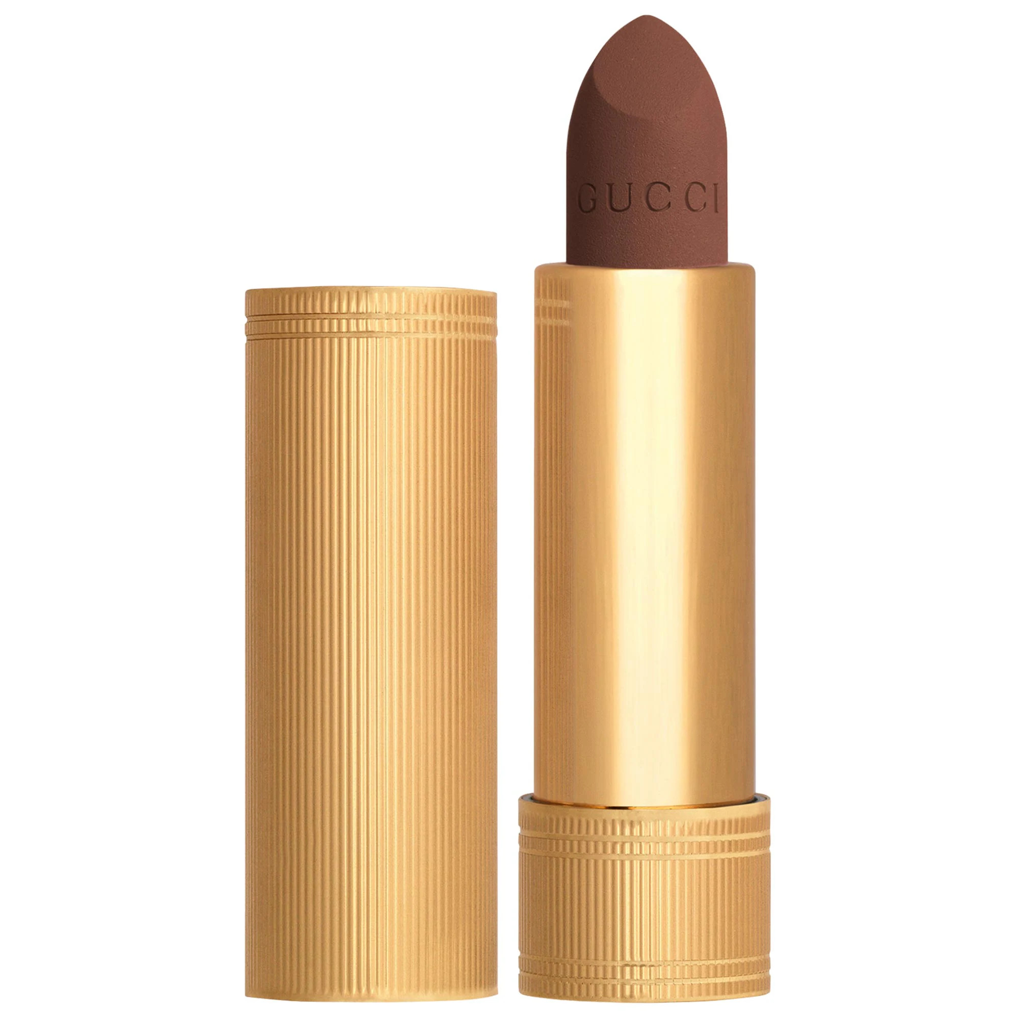 Gucci Velvet Matte Lipstick 123 - Auroral Amber 0.12 oz | Sephora (US)