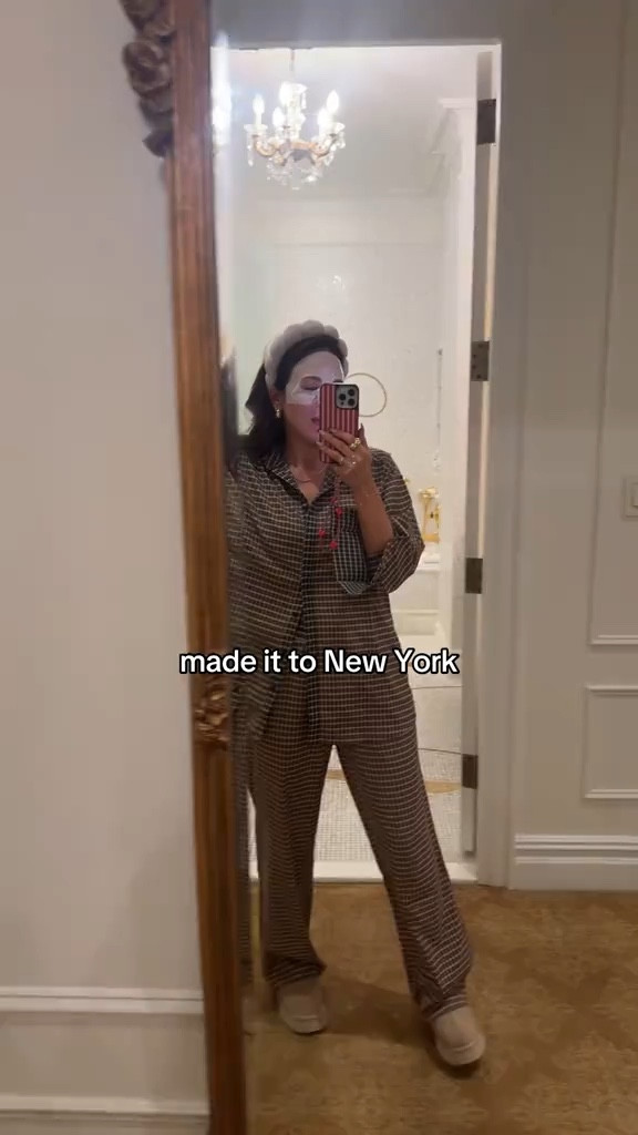 New York City travel mini vlog! Comfy clothes size XS! This is my FAVE collagen face mask from Amazon!

#LTKNYFW #LTKBeauty #LTKFindsUnder50