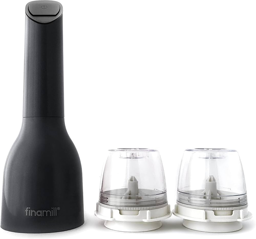 FinaMill’s Award-Winning Battery Operated Salt and Pepper Grinder Set – Adjustable Coarseness... | Amazon (US)