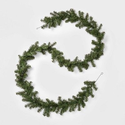 9ft Unlit Pine Artificial Christmas Garland - Wondershop&#8482; | Target
