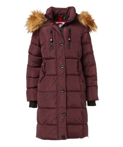 Cranberry Hooded Puffer Parka - Women & Plus | Zulily