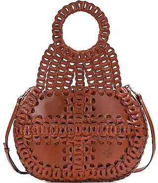 Patricia Nash Pisticci Woven Leather Satchel Bag - Florence | Dillard's