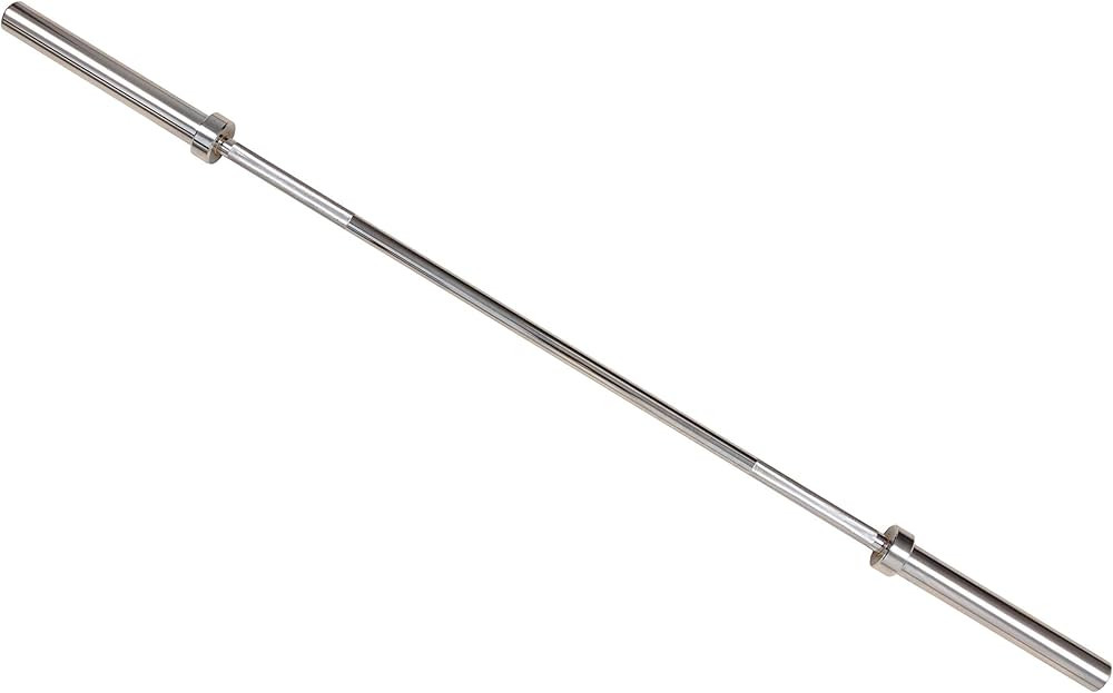 Signature Fitness Olympic Bar for Weightlifting and Powerlifting Barbell Curl Bar, 700-Pound Capa... | Amazon (US)