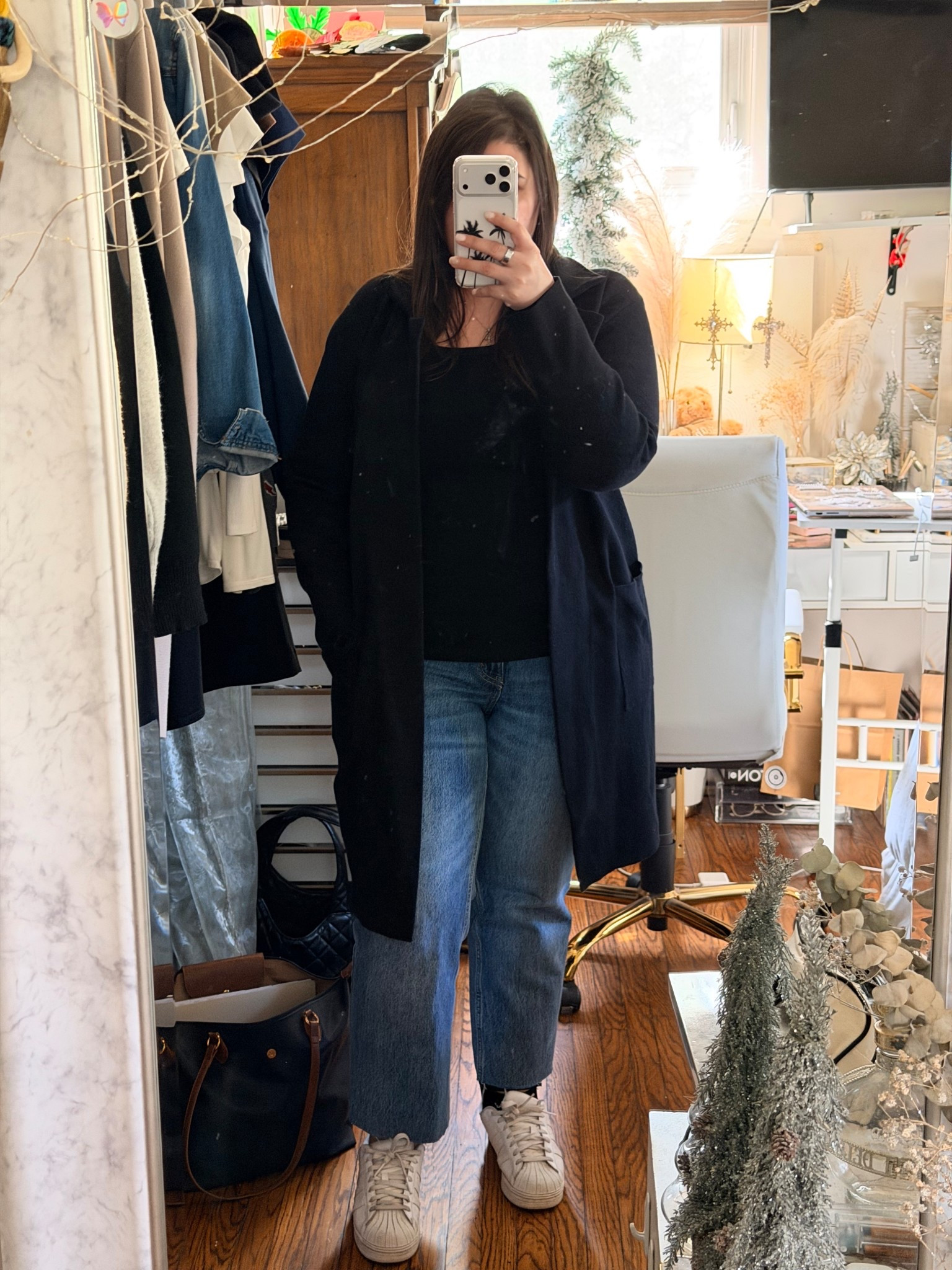 This long coatigan[?] is one of my fave purchases this year! It’s a great piece for this transitional weather 

#LTKSeasonal #LTKootd #LTKMidsize