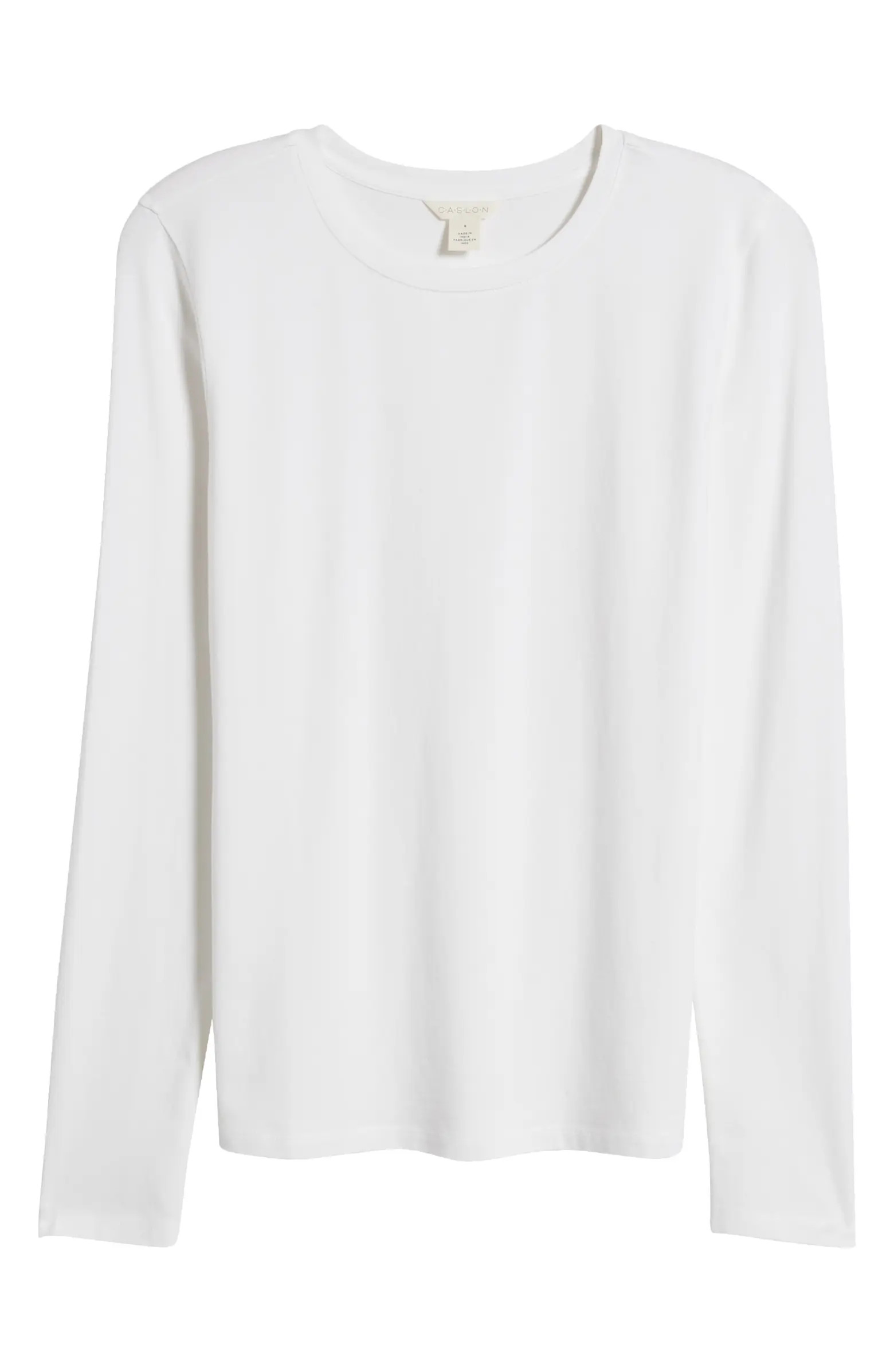 Caslon® Crewneck Long Sleeve T-Shirt | Nordstrom | Nordstrom